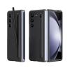 Луксозен калъф с твърд гръб Cover Case за Samsung Z Fold 7 - черен