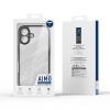 Луксозен гръб / кейс / Dux Ducis AIMO Premium Case за Apple iPhone 17 (6.3) - прозрачен / черен кант