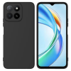 Силиконов калъф / кейс / Nano TPU за Honor 400 Smart - черен гръб със защита за камерата