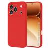 Силиконов калъф / кейс за Honor 600 Pro - Червен гръб със защита за камерата