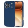 Силиконов калъф / кейс за Honor 600 Pro - Тъмносин гръб със защита за камерата