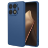 Силиконов калъф / кейс за Xiaomi 17T Pro - Тъмносин гръб със защита за камерата