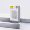 Външна батерия Power Bank Dudao K26 10000mAh 20W USB-A / USB-C / MagSafe Wireless / PD/20W USB-C порт и безжично зареждане с MagSafe / Magnetic Wireless Charging Power Bank Dudao K26 10000mAh 20W USB-A / USB-C / MagSafe - Бяла
