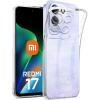 Силиконов калъф / гръб / TPU кейс за Xiaomi Redmi 17 - прозрачен гръб със защита за камерата