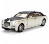 Колекционерска Метална кола със звук и светлини Rolls Royce Phantom 1/24 