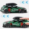 Метална кола с отварящи се врати капаци светлини и звуци Audi RS6 Avant 1:32 - Камуфлажна 