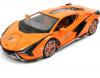 Метална кола с отварящи се врати капаци светлини и звуци Lamborghini Sian 1:24