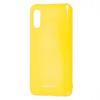 Силиконов калъф / гръб / TPU MOLAN CANO Jelly Case за Samsung Galaxy A10 - жълт / брокат