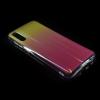 Силиконов калъф / гръб / TPU Rainbow за Samsung Galaxy A40 - преливащ / розово и жълто