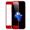 3D full cover Tempered glass screen protector Apple iPhone 6 Plus / Извит стъклен скрийн протектор за Apple iPhone 6S Plus - червен