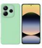 Силиконов калъф / кейс / Nano TPU за Xiaomi Redmi Note 14 5G - мента гръб със защита за камерата