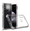 Удароустойчив силиконов калъф за Huawei P Smart Plus - прозрачен