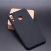 Силиконов калъф / гръб / TPU за Xiaomi Redmi Note 7 - черен / мат
