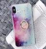 Силиконов калъф / гръб / TPU с Popsocket за Apple iPhone 11 6.1 - брокат / цветен 1