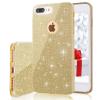 Оригинален гръб REMAX Glitter Series за Apple iPhone 7 Plus / iPhone 8 Plus - златист / брокат