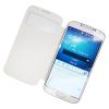 Kожен калъф Flip Cover S-View тип тефтер Remax за Samsung Galaxy S4 mini i9190 / i9192 / i9195 - бял