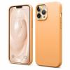 Луксозен силиконов калъф / гръб / Nano TPU кейс за Apple iPhone 13 Pro 6.1'' - светло оранжев