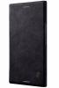 Луксозен кожен калъф Flip тефтер Nillkin QIN Series за Sony Xperia XZ Premium - черен