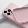 Луксозен гръб / кейс / Smooth Guard Silicone Case с безжично зареждане MagSafe за Apple iPhone 16 Pro (6.3) - розов