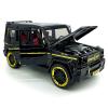 Метален джип Mercedes G-class G65 с отварящи се врати капаци светлини и звуци 1:24 