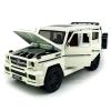 Метален джип Mercedes G-class G65 с отварящи се врати капаци светлини и звуци 1:24 