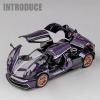 Метална кола с отварящи се врати капаци светлини и звуци Pagani Huayra 1:24