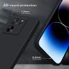 Силиконов калъф / гръб / кейс TPU Silicone Soft Cover case за Xiaomi 13T / 13T Pro - черен със защита за камерата