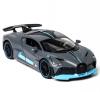 Метална кола с отварящи се врати капаци светлини и звуци Bugatti DIVO 1:24