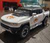 Метален Джип с отварящи се врати капаци светлини и звуци GMC Hummer EV 1:24