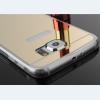 Луксозен силиконов калъф / гръб / TPU за Samsung Galaxy S7 G930 - златист / огледален