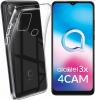 Силиконов калъф / гръб / TPU за Alcatel 3X 2020 - прозрачен