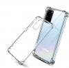Удароустойчив силиконов калъф / гръб / TPU за Samsung Galaxy S20 Plus - прозрачен