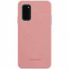 Силиконов калъф / гръб / TPU MOLAN CANO Jelly Case за Samsung Galaxy S20 Plus - светло розов / мат