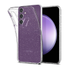 Луксозен силиконов калъф / кейс / Crystal Case TPU за Samsung Galaxy A56 5G - прозрачен / брокат