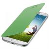 Оригинален кожен калъф Flip Cover за Samsung Galaxy S4 Mini I9190 / I9192 / I9195 - зелен