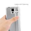 Твърд гръб / капак / за Samsung G900 Galaxy S5 - запалка + mini USB кабел / сребрист