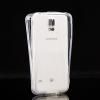 Силиконов калъф / гръб / TPU за Samsung G900 Galaxy S5 / Galaxy S5 Neo G903 - прозрачен / 2 части / лице и гръб