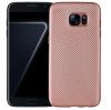 Силиконов калъф / гръб / TPU за Samsung Galaxy S7 G930 - Rose Gold / Carbon