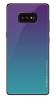 Луксозен стъклен твърд гръб за Samsung Galaxy S8 G950 - преливащ / лилаво и синьо
