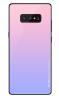 Луксозен стъклен твърд гръб за Samsung Galaxy S8 G950 - преливащ / розово и лилаво