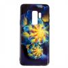 Луксозен силиконов калъф / гръб / TPU с Popsocket за Samsung Galaxy S9 Plus G965 - жълто цвете / абстрактен