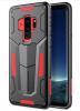 Твърд гръб Nillkin DEFENDER II за Samsung Galaxy S9 Plus G965 - черен с червено
