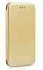 Луксозен кожен калъф Flip тефтер Elegance PREMIUM за Samsung Galaxy S9 Plus G965 - златист / огледален
