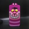 Силиконов калъф / гръб / TPU 3D за Samsung Galaxy A3 2016 A310 - cat / розов