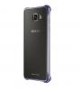 Оригинален твърд гръб Clear Cover EF-QA510C за Samsung Galaxy A5 2016 A510 - прозрачен с тъмно син кант