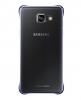 Оригинален твърд гръб Clear Cover EF-QA510C за Samsung Galaxy A5 2016 A510 - прозрачен с тъмно син кант