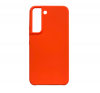Силиконов калъф / гръб / TPU кейс за Samsung Galaxy S22 5G - оранжев / мат