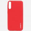 Луксозен силиконов калъф / гръб / Sammato Cover TPU Case за Samsung Galaxy A70 - червен