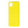 Силиконов калъф / гръб / Molan Cano Glossy Jelly Case за Huawei P40 lite - жълт / гланц