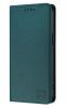 Кожен калъф Flip тефтер Magnetic Book Pro със стойка за Samsung Galaxy S24 - тъмнозелен